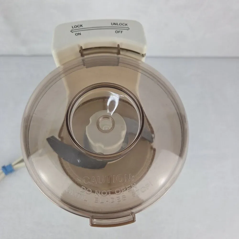 Vintage Sunbeam Oskar 14081 Food Processor Chopper Made in France Tested Works